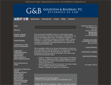 Tablet Screenshot of hgoldstein.com
